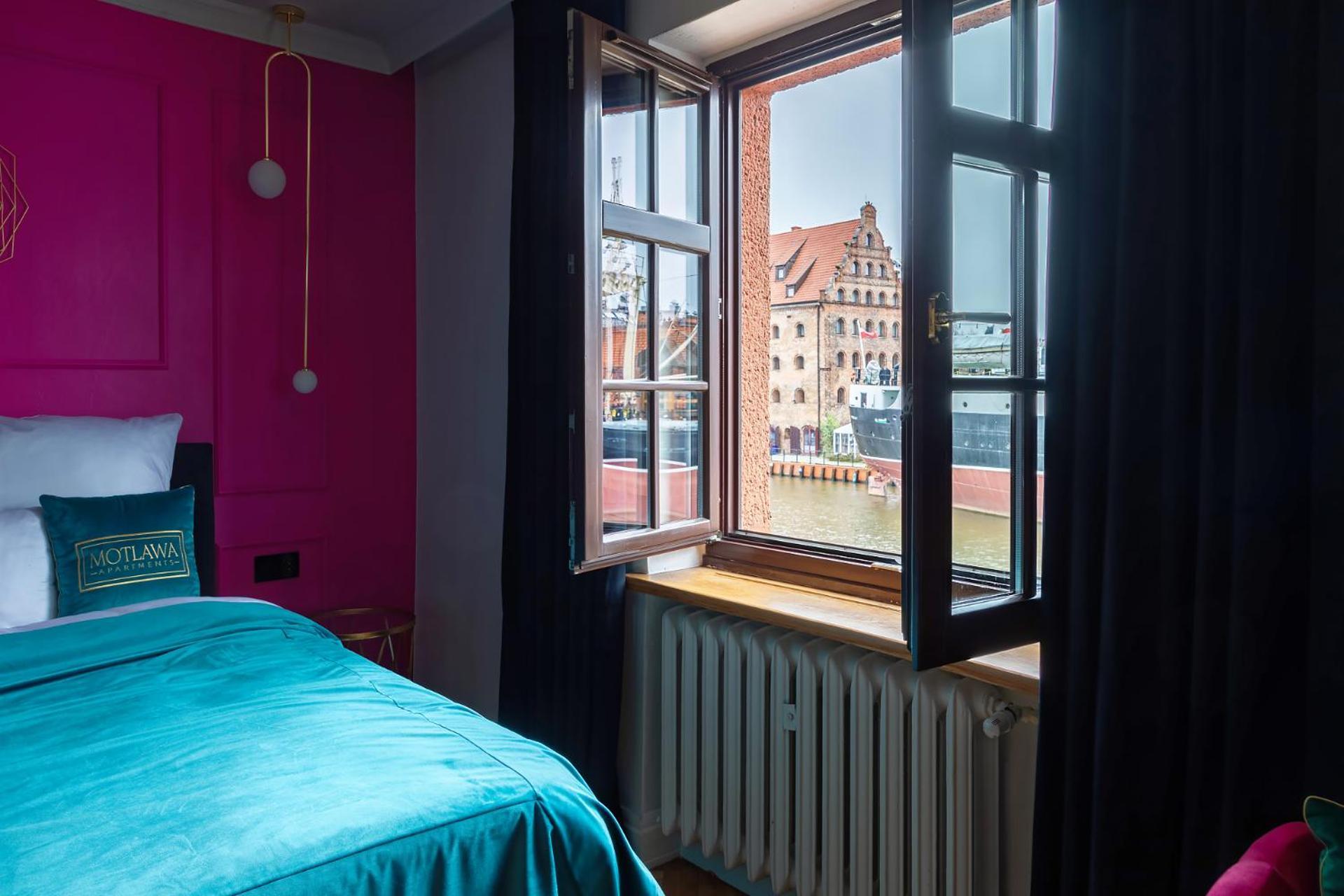 Motlawa Apartments - Old Town & River Viev, Fast Wifi グダニスク エクステリア 写真