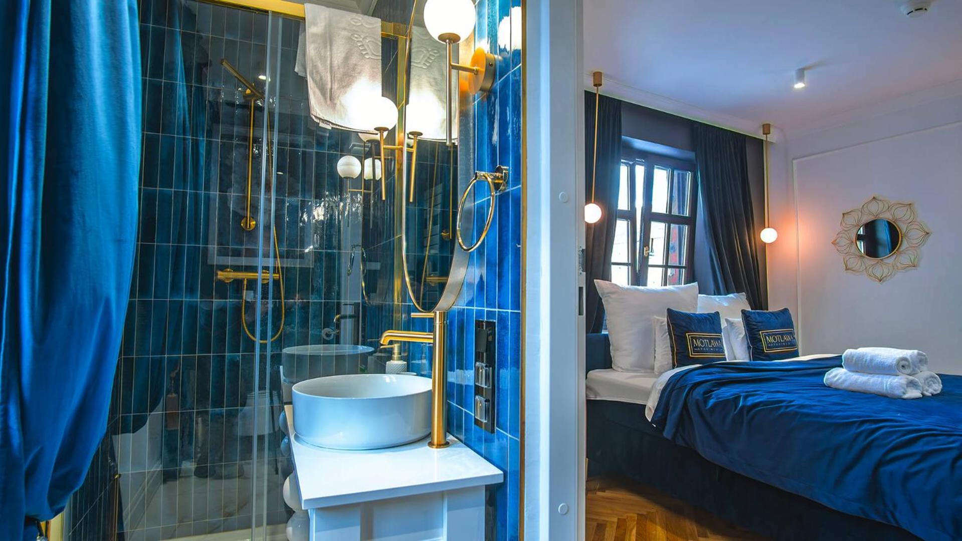 Motlawa Apartments - Old Town & River Viev, Fast Wifi グダニスク 部屋 写真